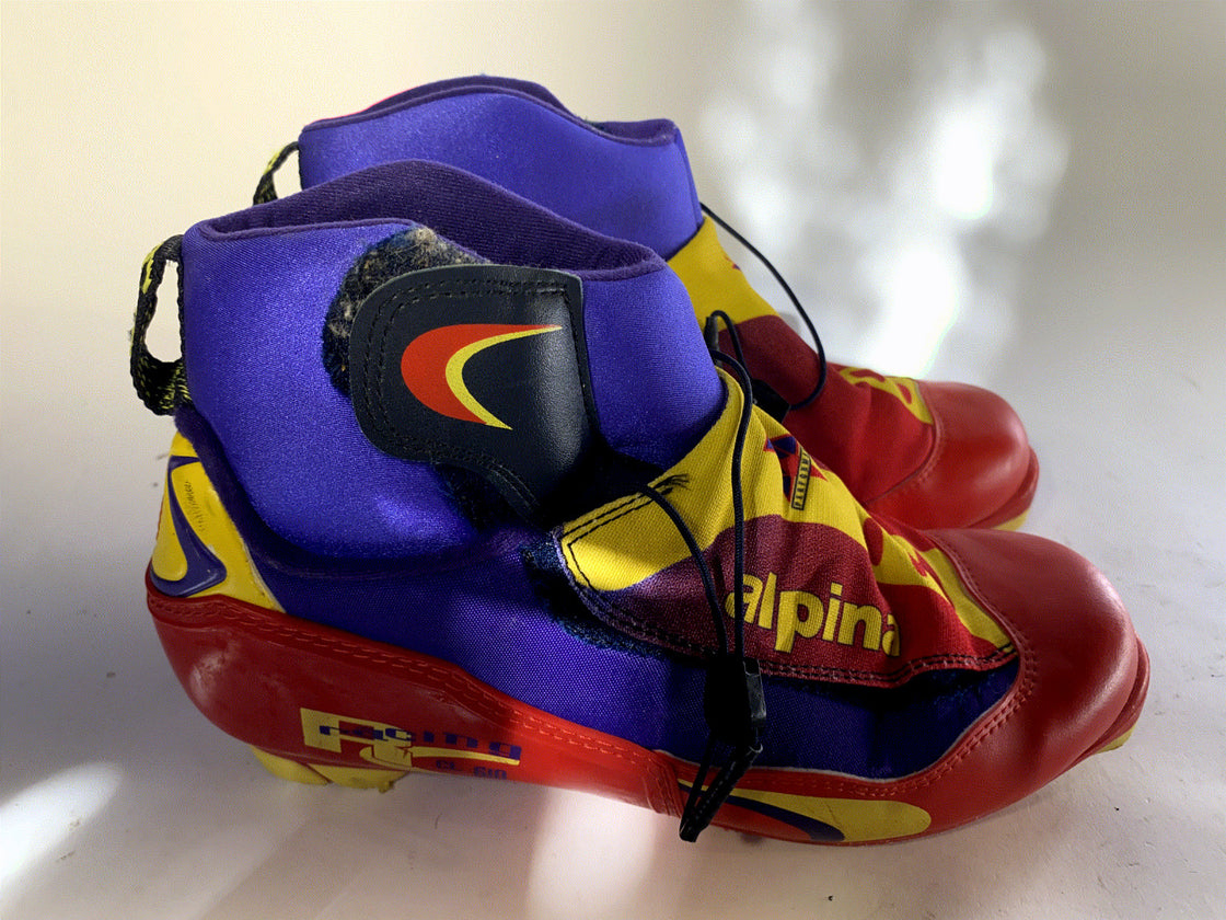 Alpina Classic Racing Nordic Cross Country Ski Boots Size EU41 US8 for NNN (43)