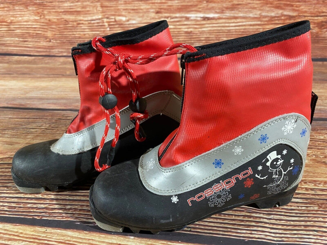 Rossignol Kids Nordic Cross Country Ski Boots Size EU34 US3 NNN O338
