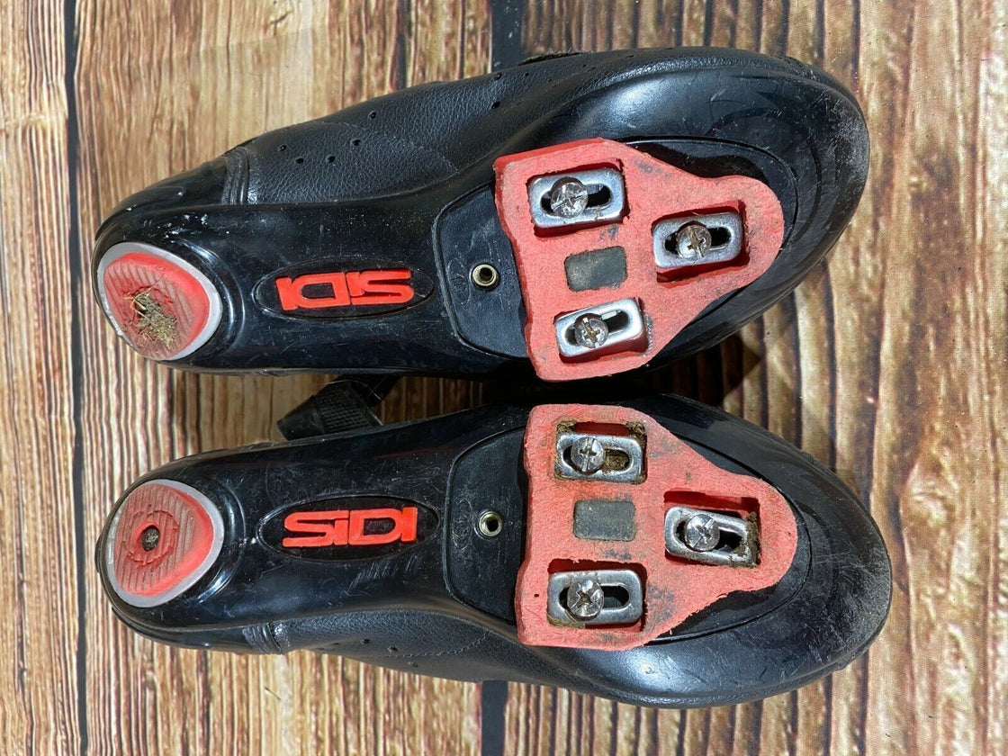 SIDI Vintage Road Cycling Shoes 3 Bolts Size EU 40 Retro