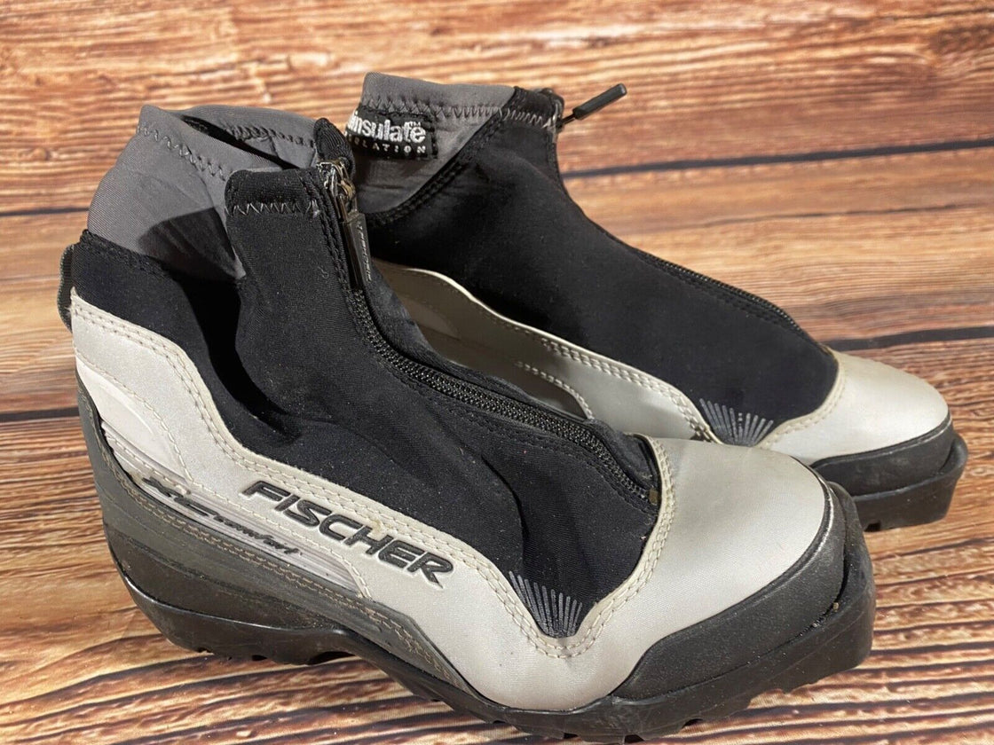 Fischer XC Comfort Kids Nordic Cross Country Ski Boots Size EU36 US4.5 SNS F-505