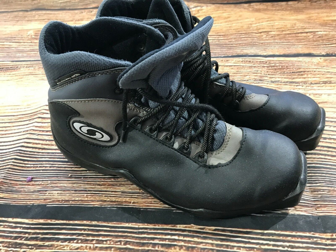 SALOMON Classic Cross Country Ski Boots Size EU42 US9.5 SNS Profil