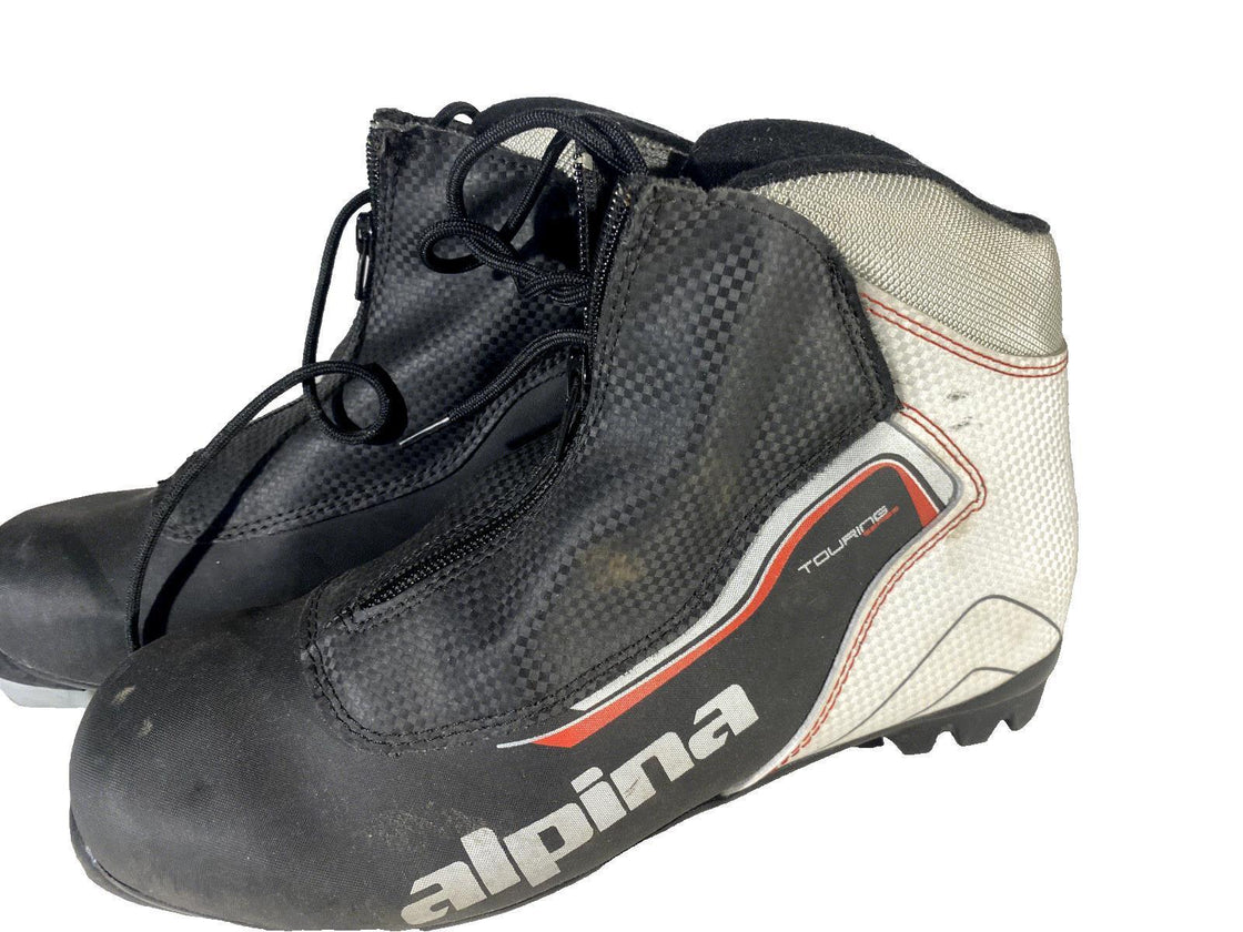 Alpina Touring Nordic Cross Country Ski Boots Size EU42 US9 for NNN bindings 605
