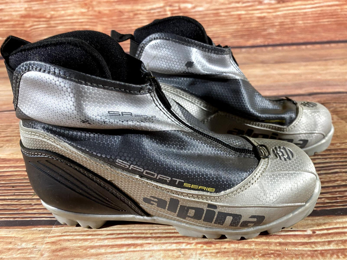 Alpina SR20jr Nordic Cross Country Ski Boots Size EU35 US3.5 for NNN 1011