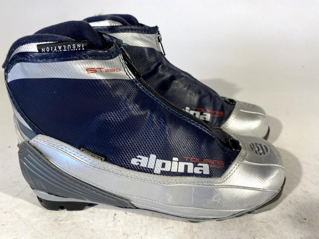 Alpina ST28G Nordic Cross Country Ski Boots Size EU37 US5.5 for NNN