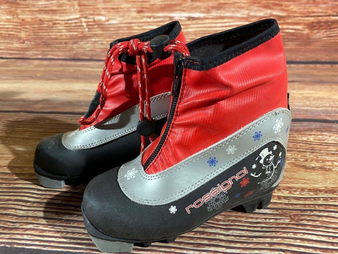 Rossignol Kids Nordic Cross Country Ski Boots Size EU28 US10.5 NNN O133