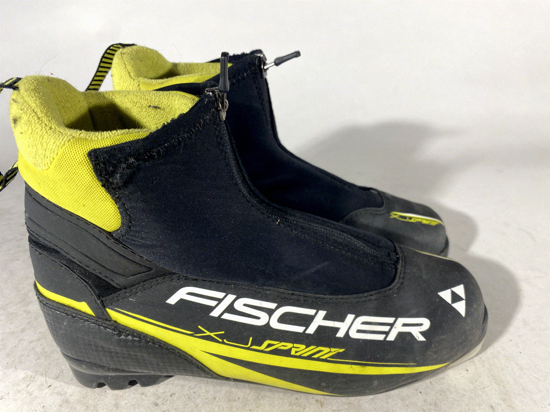 Fischer XJ Sprint Classic Nordic Cross Country Ski Boots Size EU39 US7 NNN