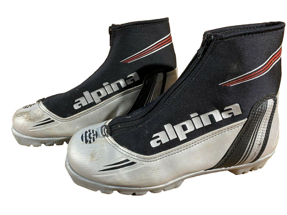 Alpina ST10 Touring Nordic Cross Country Ski Boots Size EU38 US6 for NNN 1013
