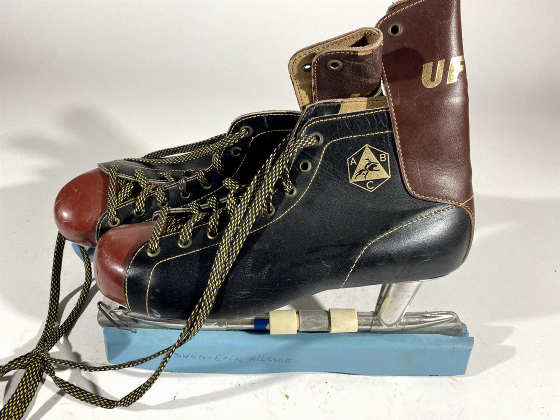 UFA Vintage Retro Skating Ice Skates  Shoes Unisex's Size EU41 US8 Mondo 260