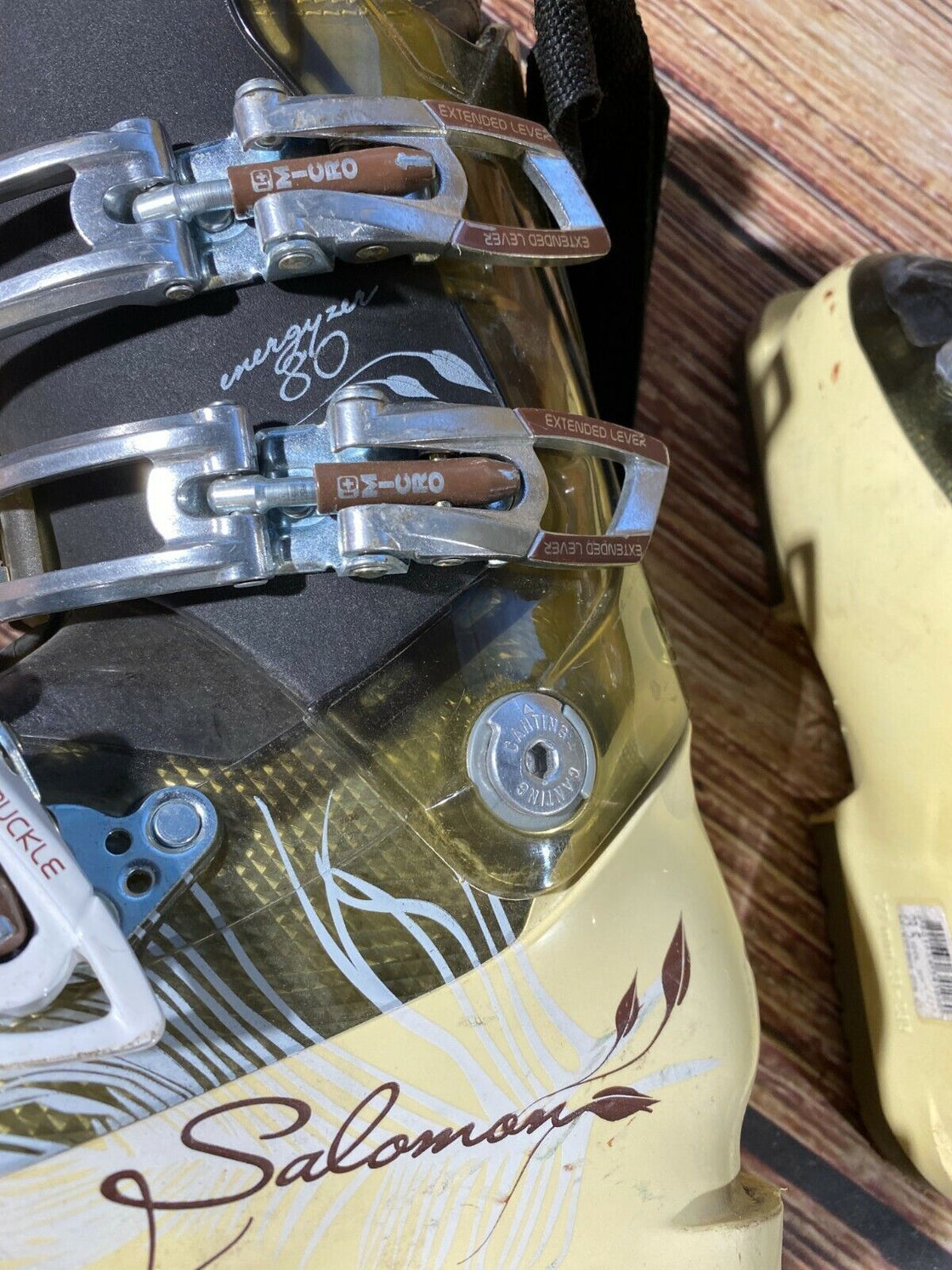 SALOMON Alpine Ski Boots Size Mondo 230 - 235 mm, Outer Sole 277 mm DH100