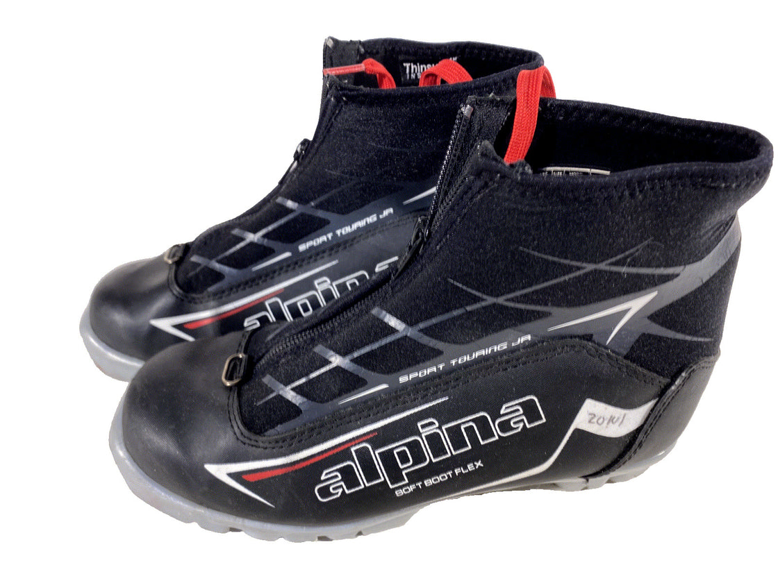 Alpina Sport JR Nordic Cross Country Classic Ski Boots Size EU36 US4.5 NNN 224