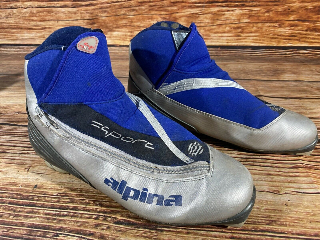 Alpina SP15 Nordic Cross Country Ski Boots Size EU46 US12 NNN bindings