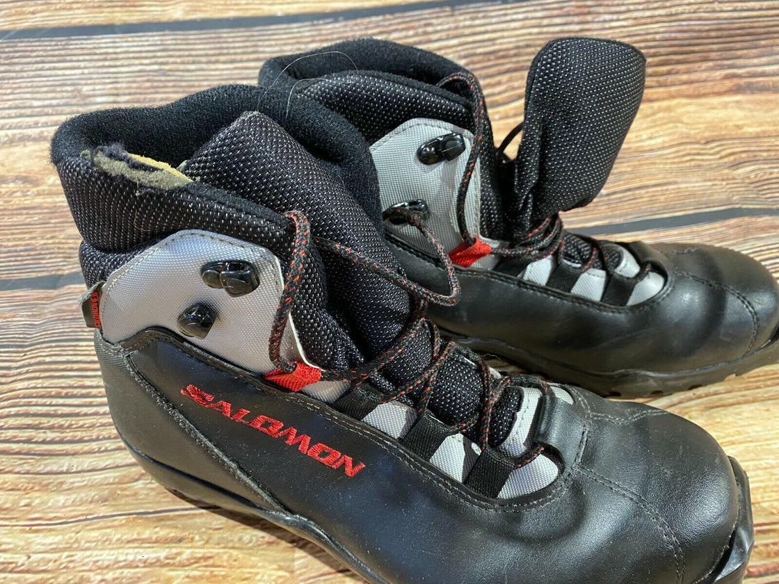 SALOMON Nordic Cross Country Ski Boots Size EU42 US8.5 SNS Profil