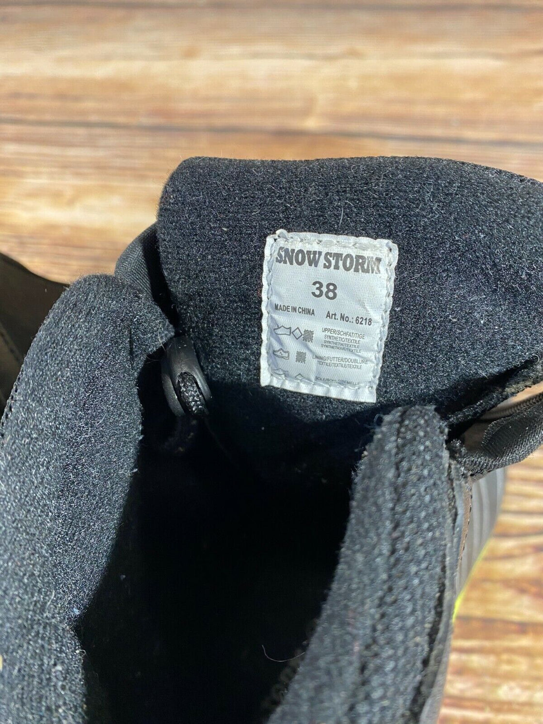 Snow Storm 799 Nordic Cross Country Ski Boots Touring Size EU38 US6 NNN
