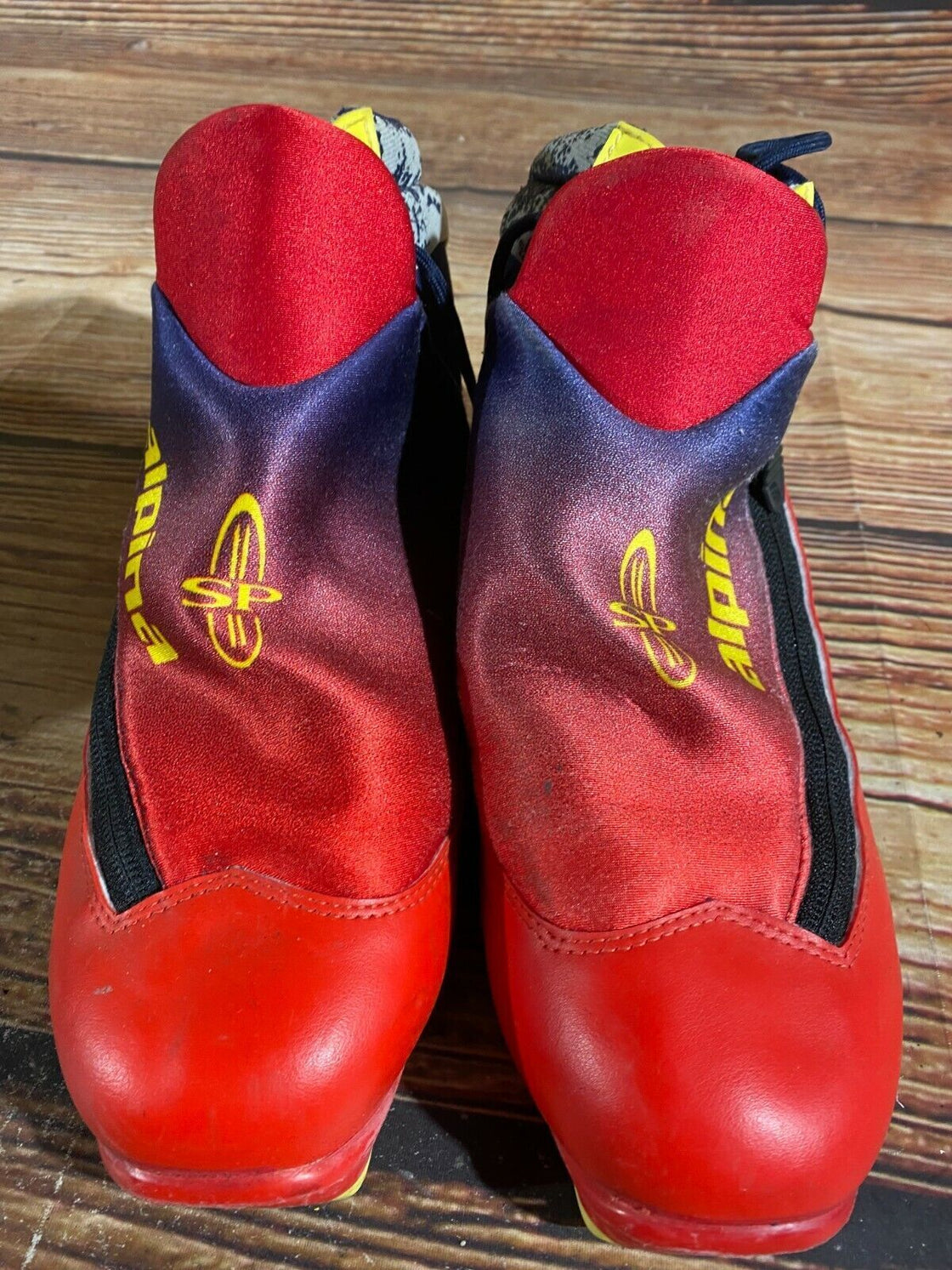 Alpina 312 Plus Nordic Cross Country Ski Boots Size EU44 US10.5 for NNN