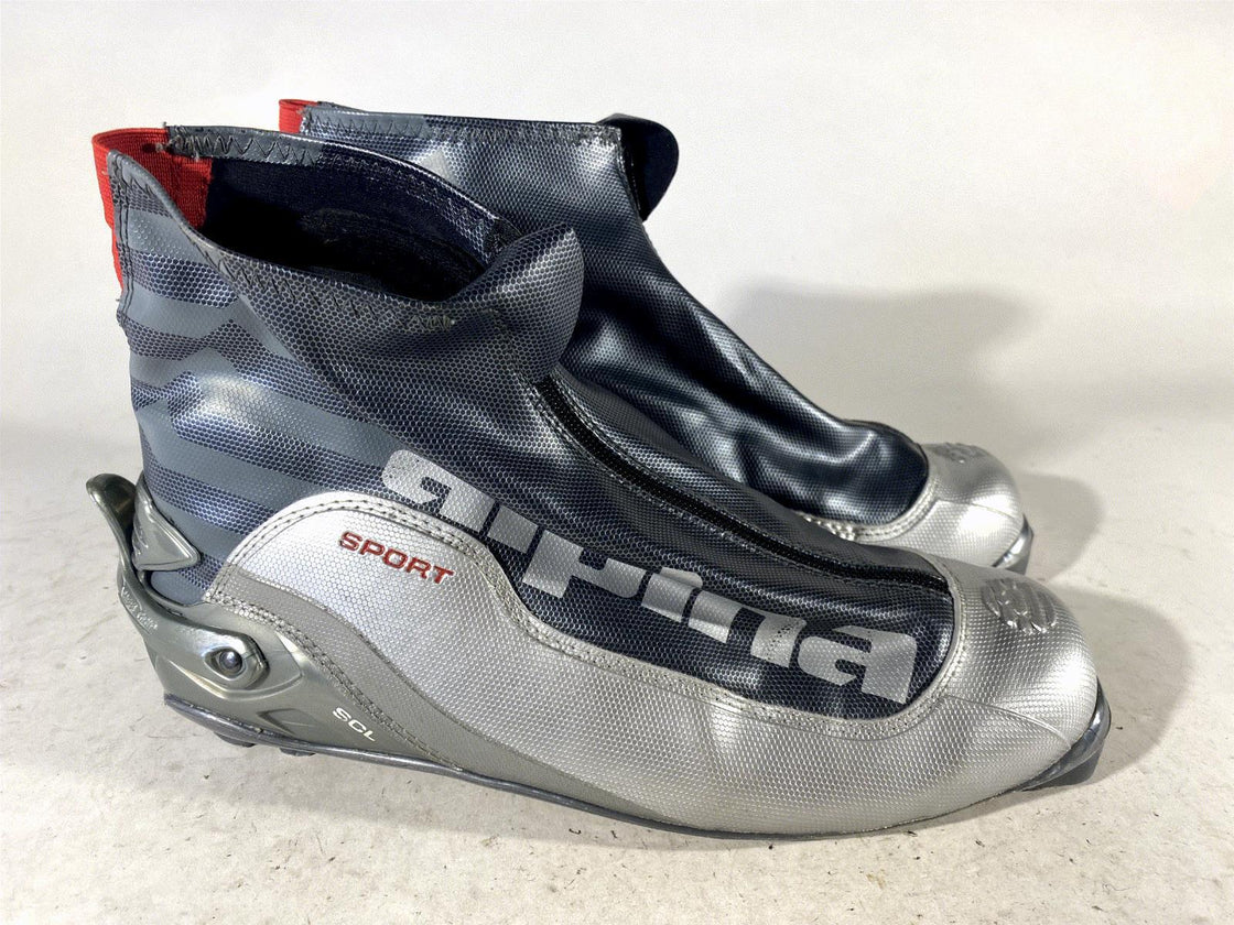 Alpina SCL Classic Nordic Cross Country Ski Boots Size EU46 US12 for NNN 604