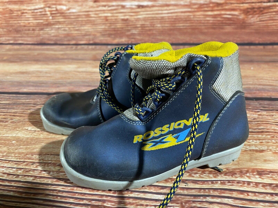 Rossignol Kids Nordic Cross Country Ski Boots Size EU30 US12 NNN O264