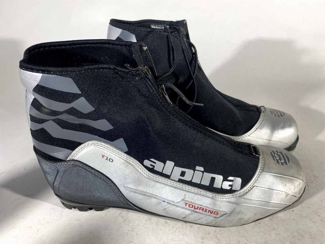 Alpina T10 Touring Nordic Cross Country Ski Boots Size EU45 US11.5 for NNN