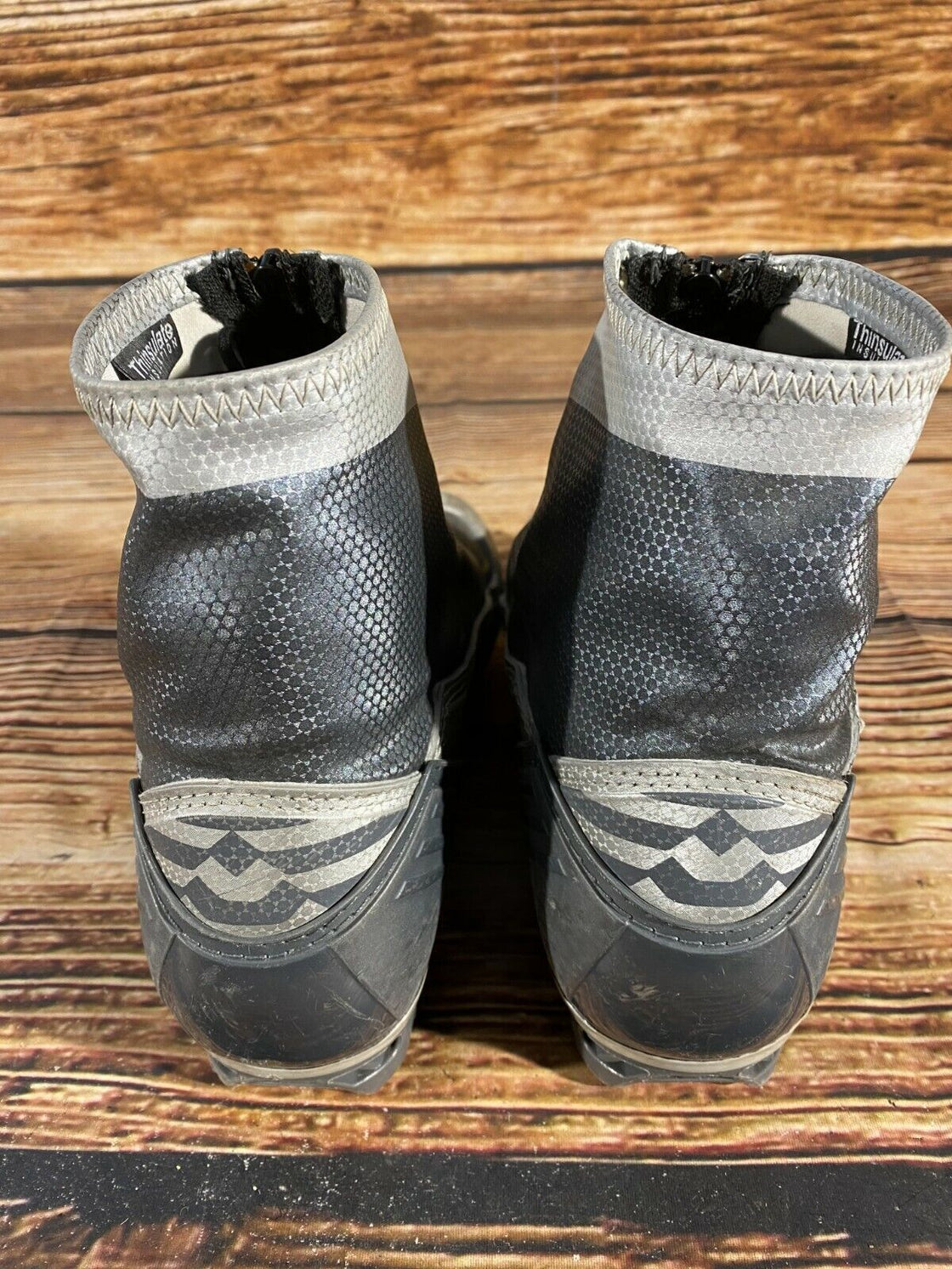 Alpina SR20 Nordic Cross Country Ski Boots Size EU42 US9 NNN bindings 953
