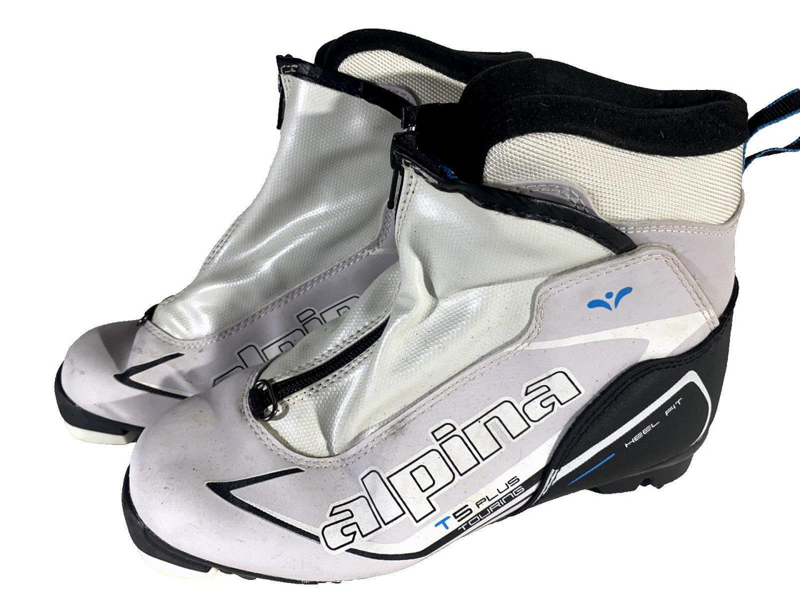 Alpina T5Plus Nordic Cross Country Ski Boots Size EU37 US5.5 for NNN