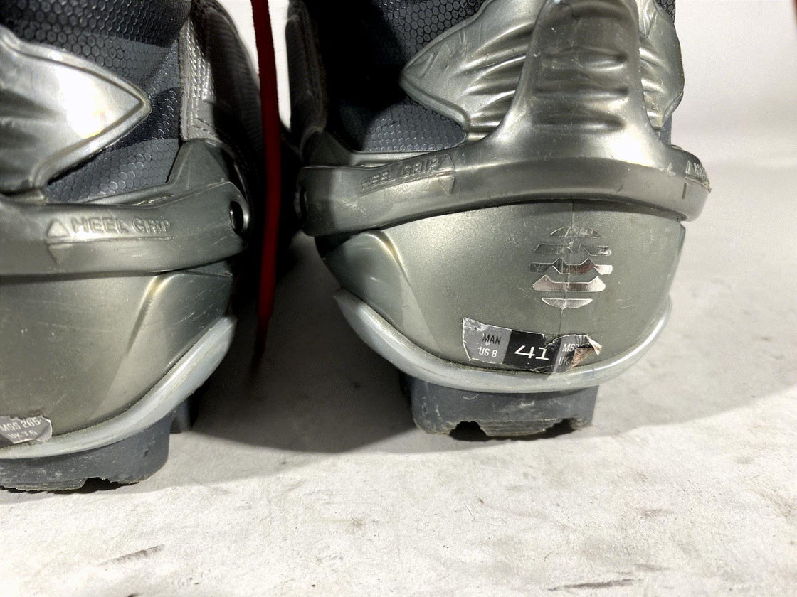 Alpina SCL Nordic Cross Country Ski Boots Size EU41 US8 for NNN 891