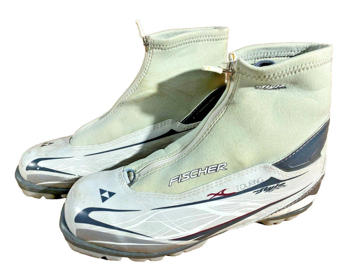 Fischer XC Touring Nordic Cross Country Ski Boots Size EU38 US6 NNN