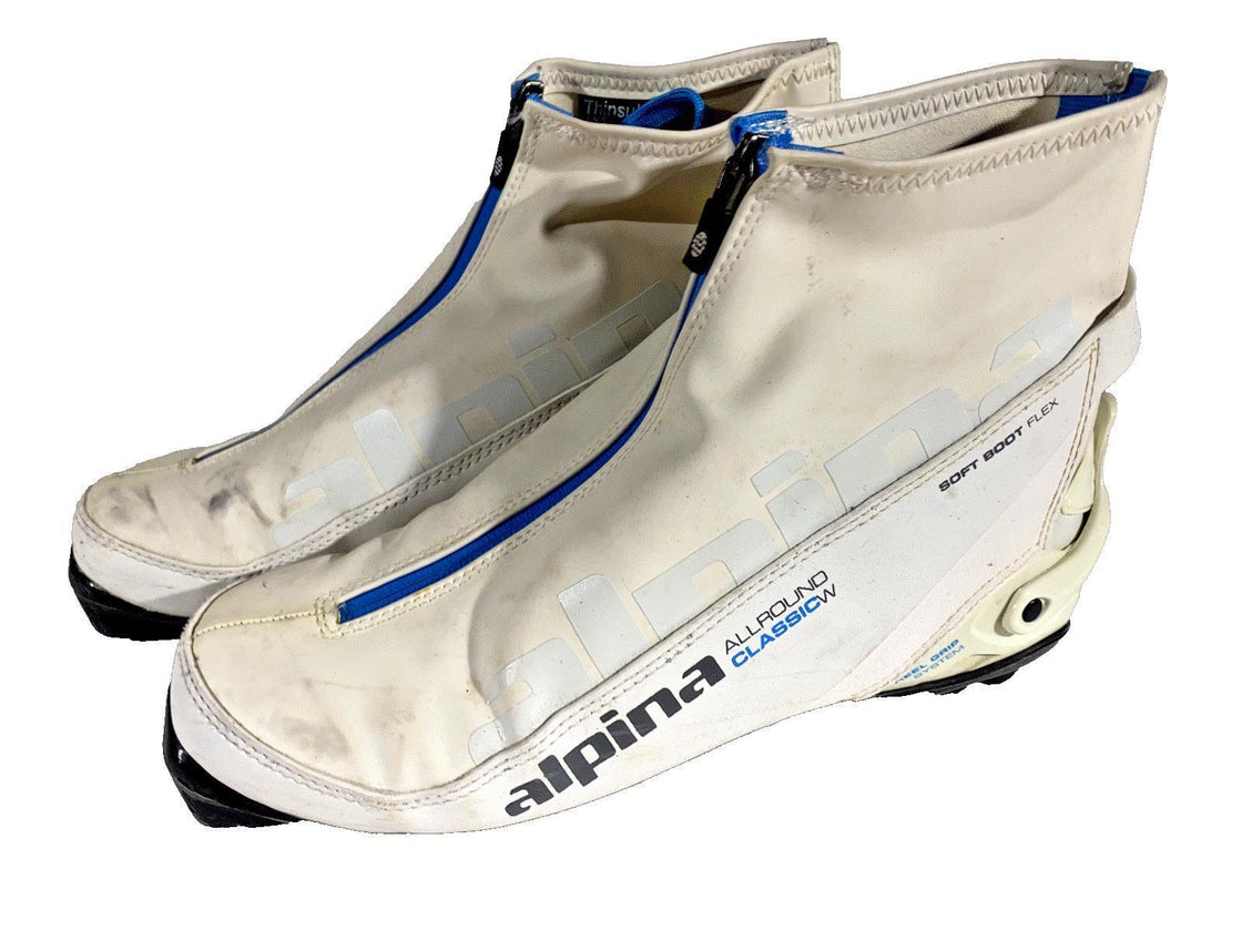 Alpina All Rounds Nordic Cross Country Ski Boots Size EU40 US7.5 for NNN