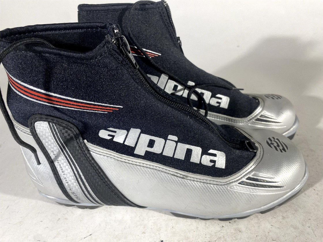 Alpina ST10 Touring Nordic Cross Country Ski Boots Size EU40 US7.5 for NNN 647