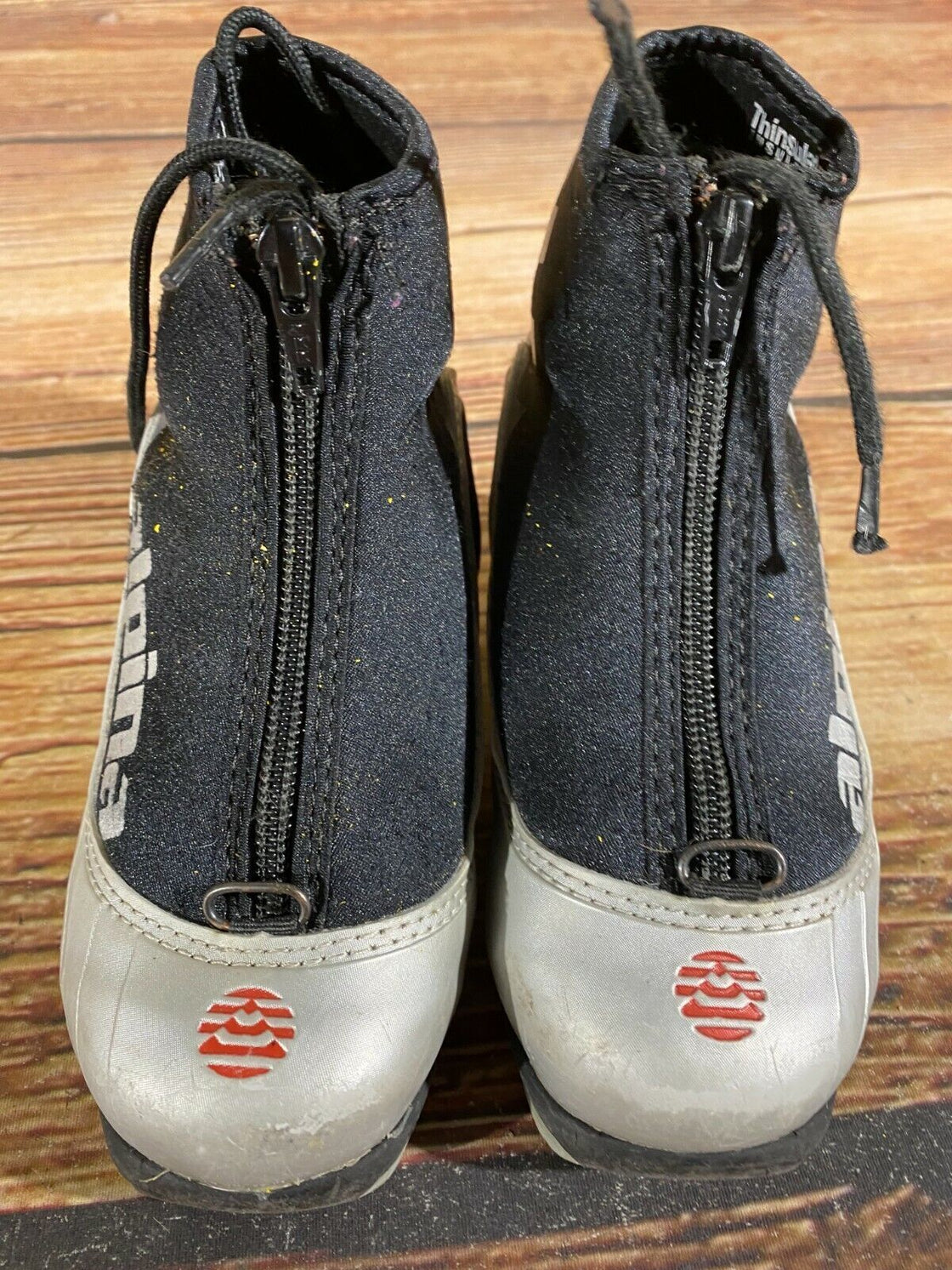 Alpina T10jr Kids Nordic Cross Country Ski Boots Size EU28 US10.5 for NNN A-142