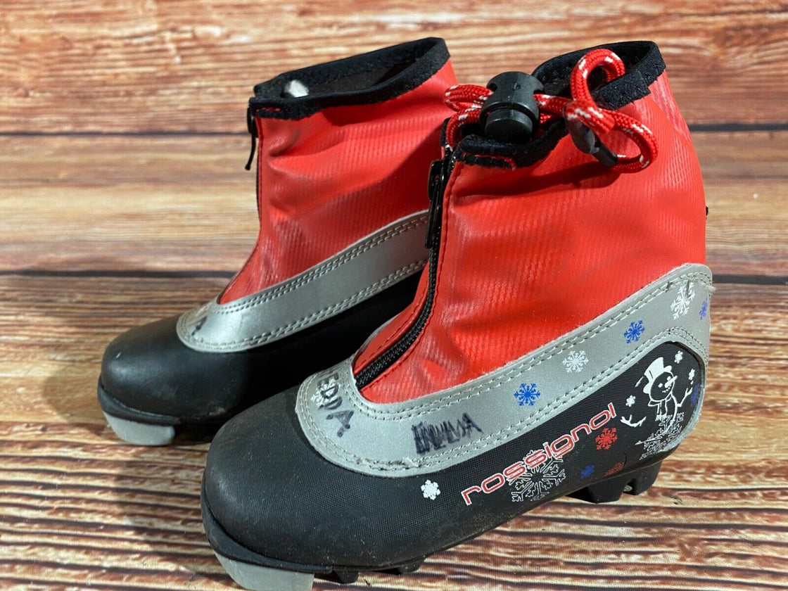 Rossignol Kids Nordic Cross Country Ski Boots Size EU28 US10.5 NNN O265