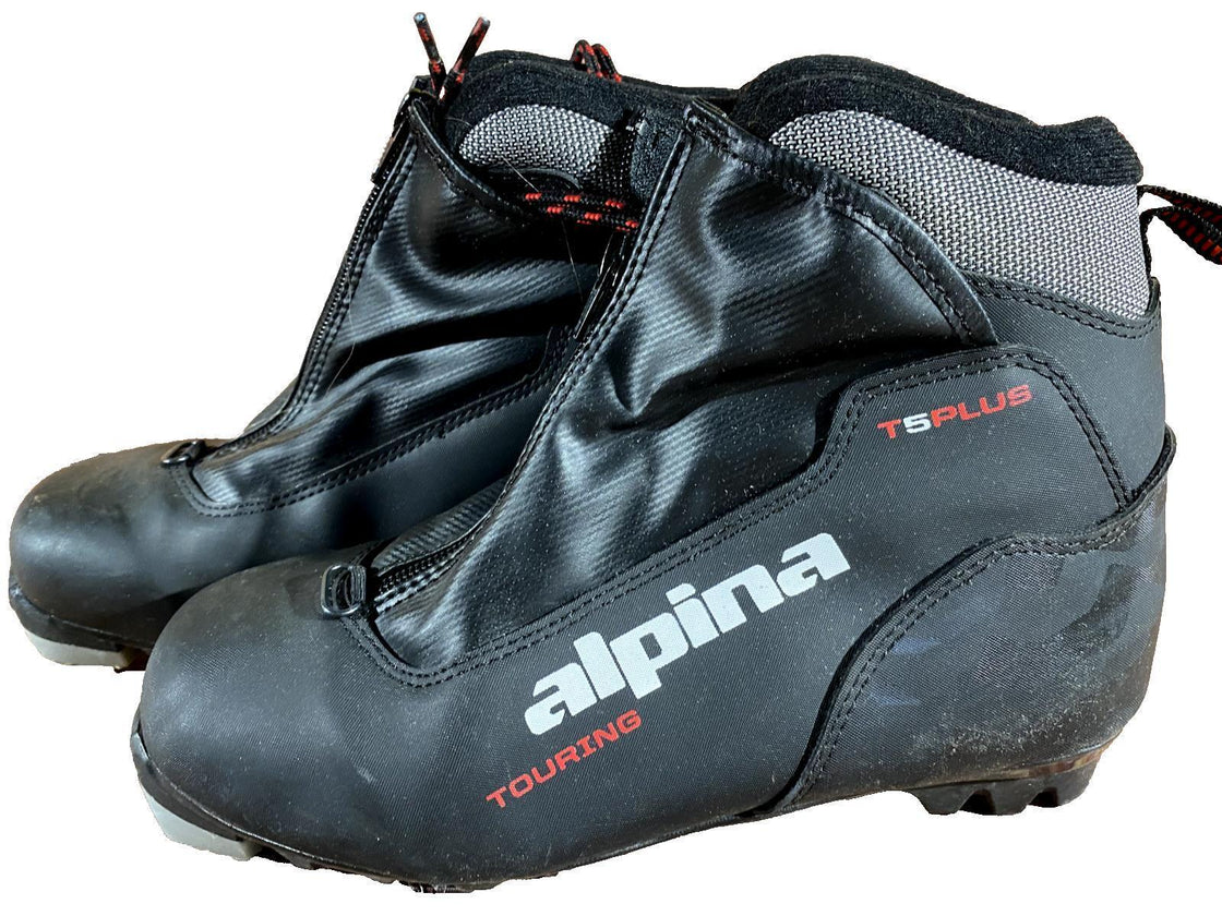 Alpina T5 Plus Nordic Cross Country Ski Boots Size EU38 US6 for NNN 981