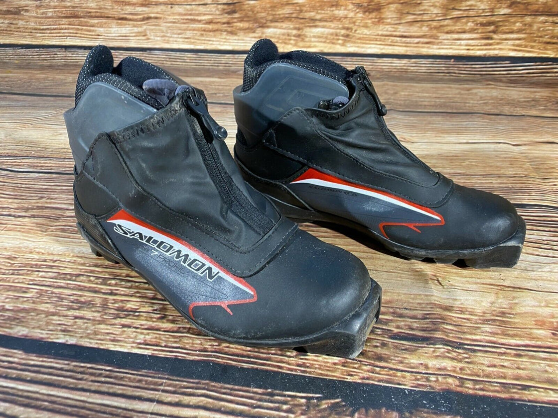 SALOMON Escape 7 Nordic Cross Country Ski Boots Size EU37 1/3 US5 SNS