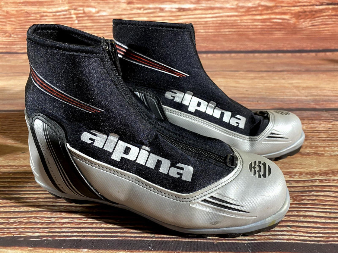 Alpina ST10 Nordic Cross Country Ski Boots Size EU38 US6 for NNN 917