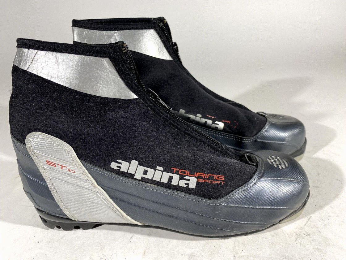 Alpina ST10 Nordic Cross Country Ski Boots Size EU42 US9 for NNN 1014