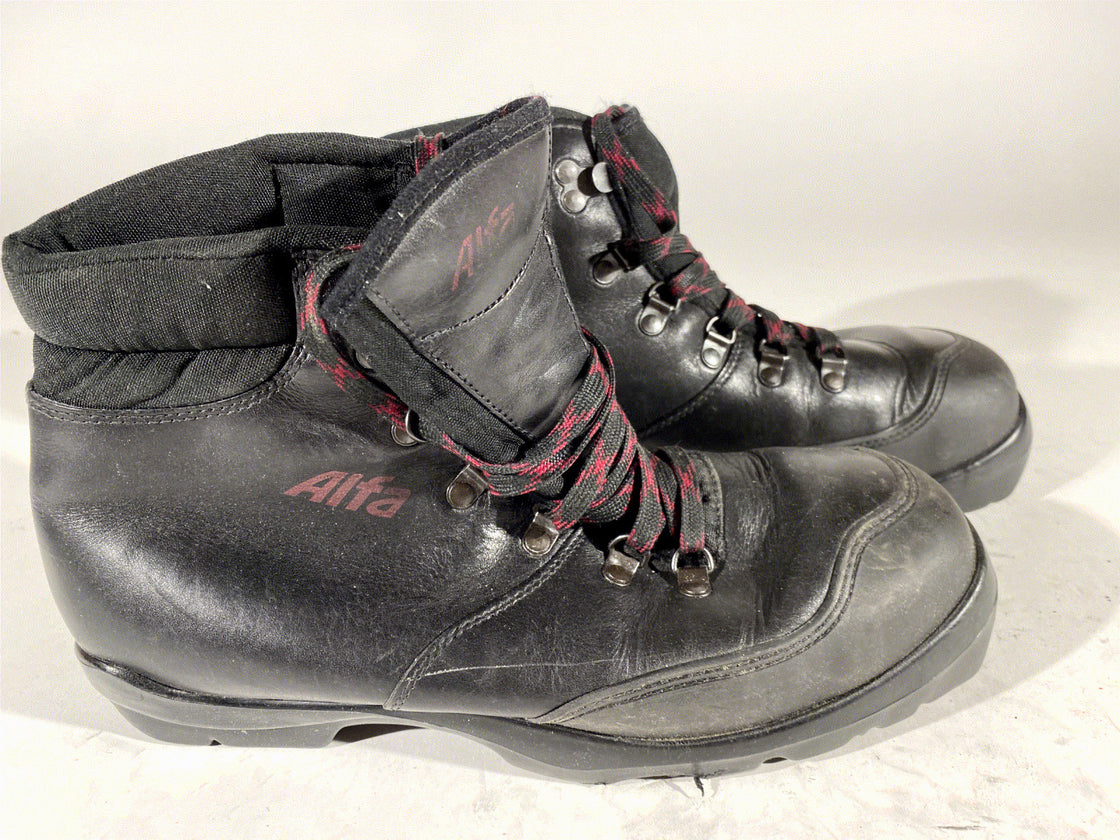 Alfa Back Country Nordic Cross Country Ski Boots Size EU413US8 NNN BC