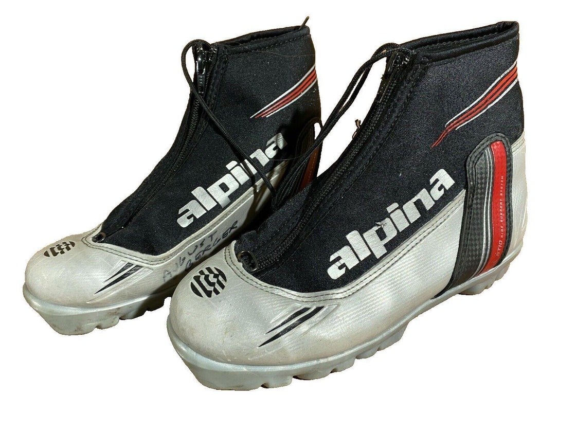 Alpina ST10 Nordic Cross Country Ski Boots Size EU37 US5 for NNN 644