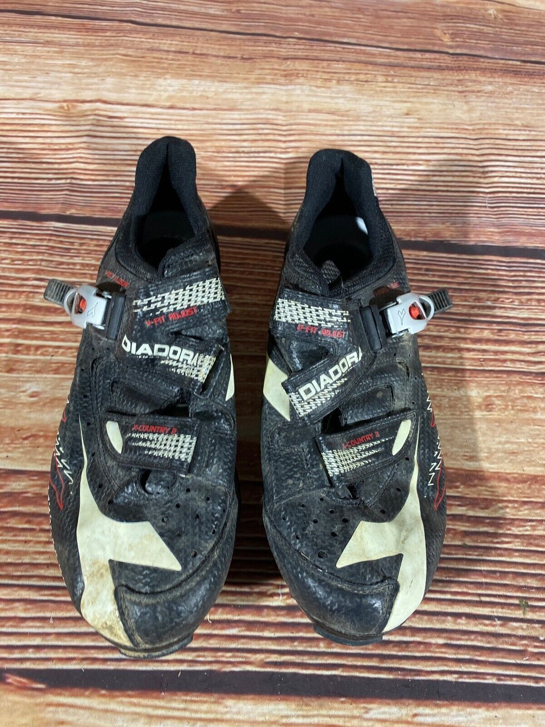 DIADORA X Country Mtb Cycling Shoes Mountain Bike Size EU43 US9.5 Mondo 275