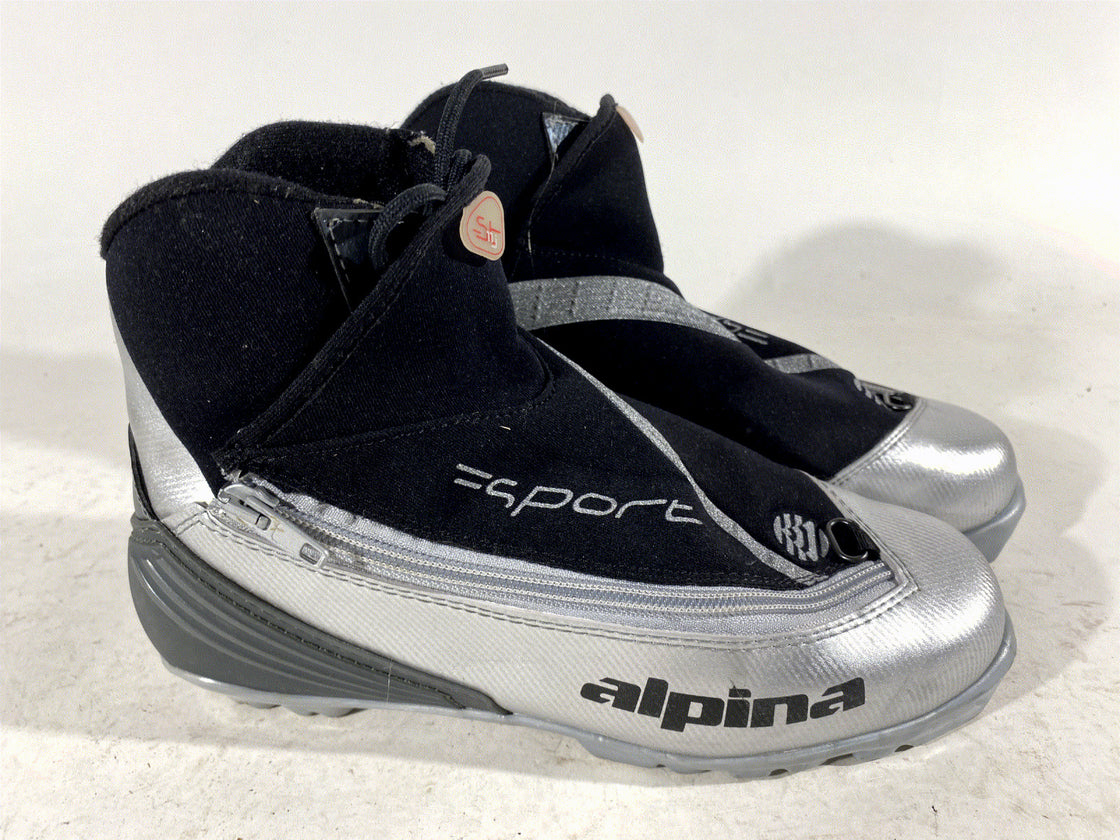 Alpina ST11 Cross Country Ski Boots Classic Size EU39 US7 NNN Rottefella 159