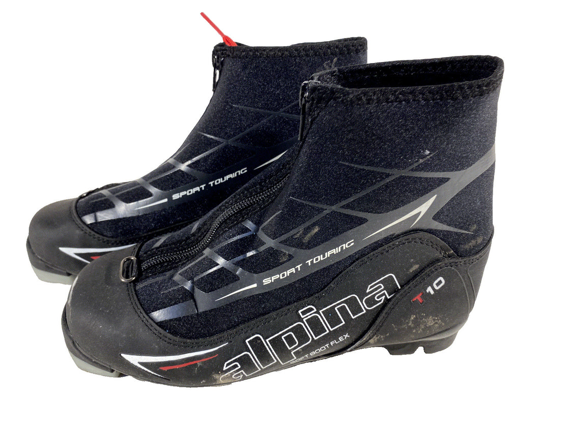 Alpina T10 Nordic Cross Country Classic Ski Boots Size EU37 US5.5 for NNN 229
