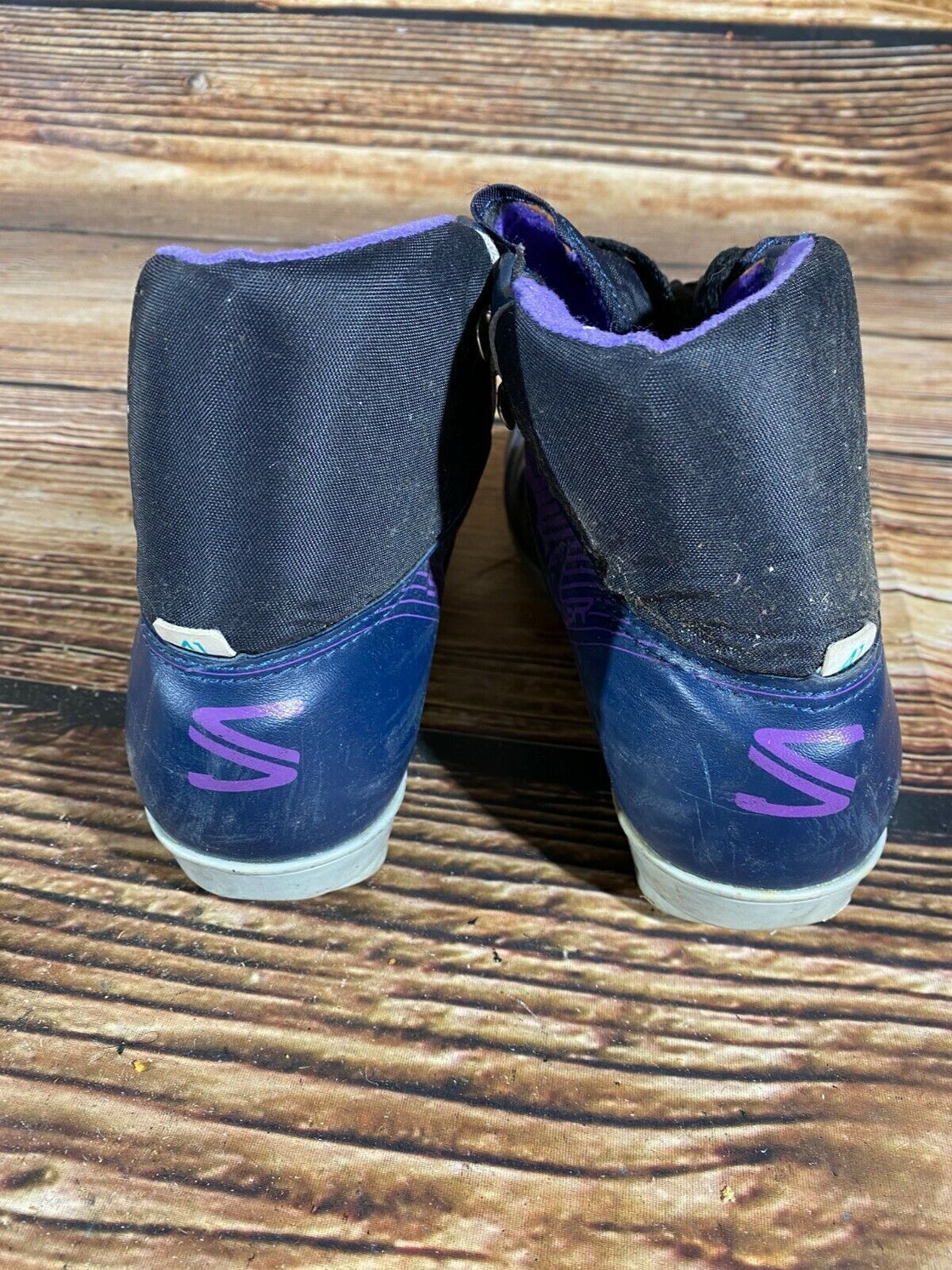 SALOMON 361 SR Nordic Cross Country Ski Boots Size EU41 US8 SNS profil