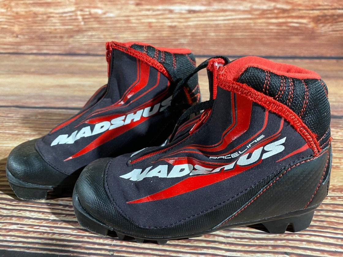 Madshus Superline Kids Nordic Cross Country Ski Boots Size EU29 US11 NNN M252