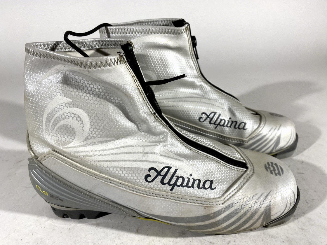 Alpina EVE20S Nordic Cross Country Ski Boots Size EU39 US7 for NNN