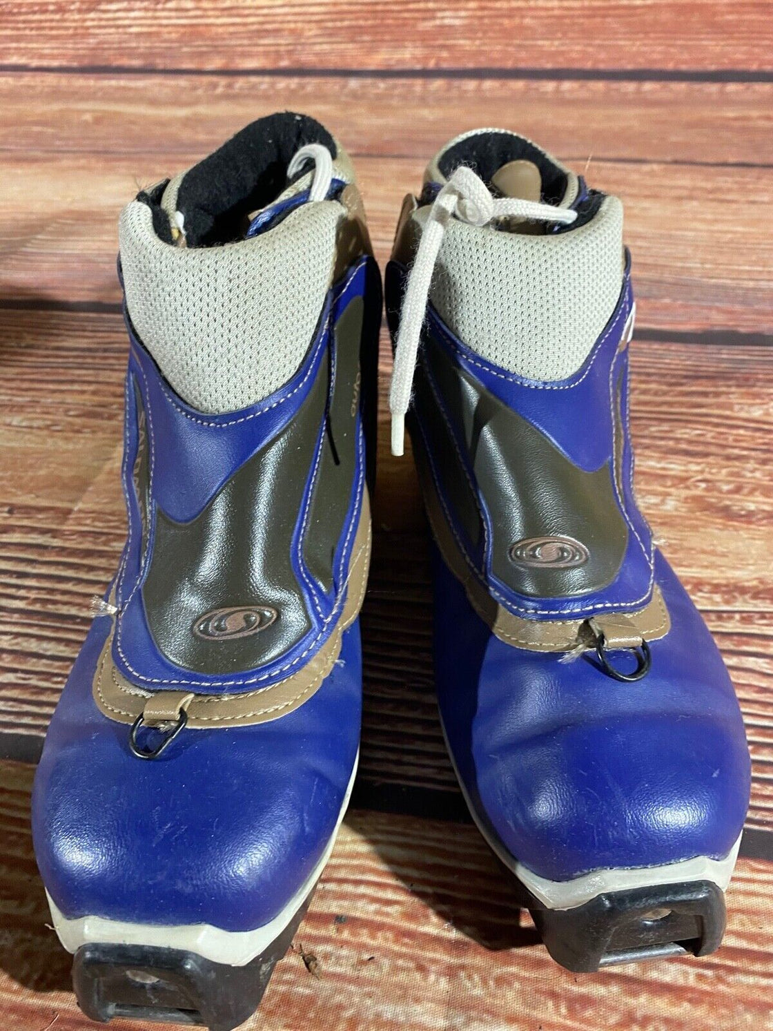 Salomon V4 Nordic Cross Country Ski Boots Size EU40 US7.5 SNS Profil