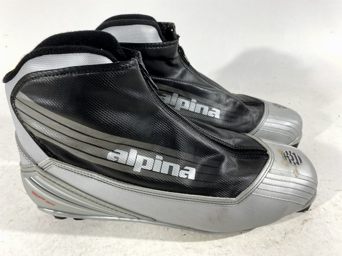 Alpina SP20 Classic Nordic Cross Country Ski Boots Size EU47 US13 for NNN 358