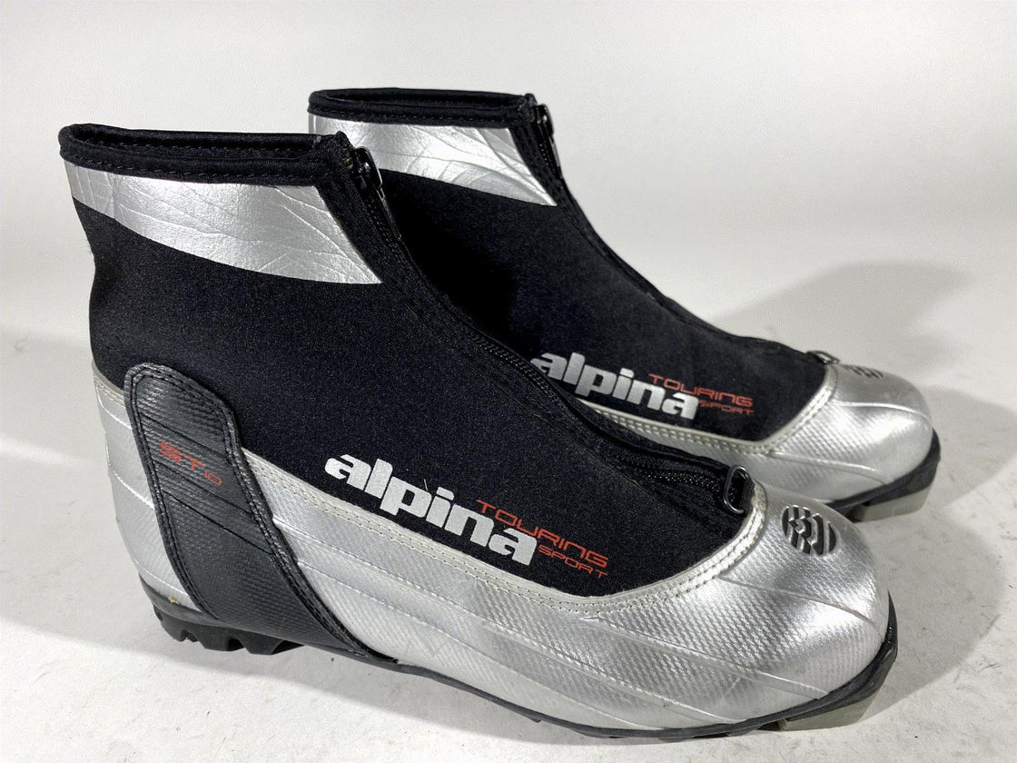 Alpina ST10 Nordic Cross Country Ski Boots Size EU39 US7 for NNN