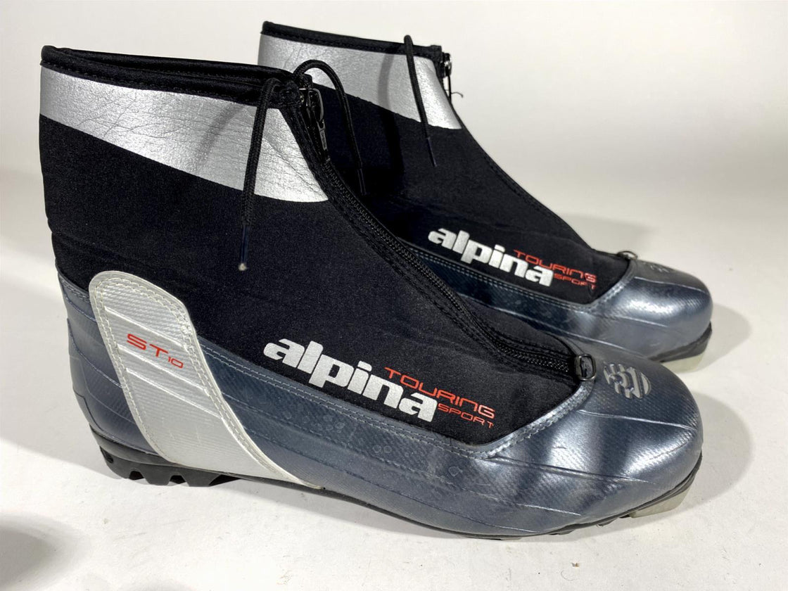 Alpina ST10 Nordic Cross Country Ski Boots Size EU44 US10.5 for NNN