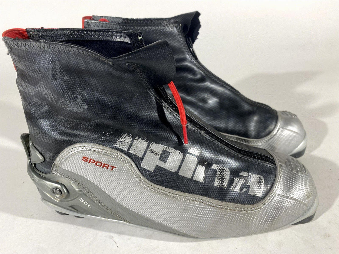 Alpina SCL Nordic Cross Country Ski Boots Size EU40 US7.5 for NNN