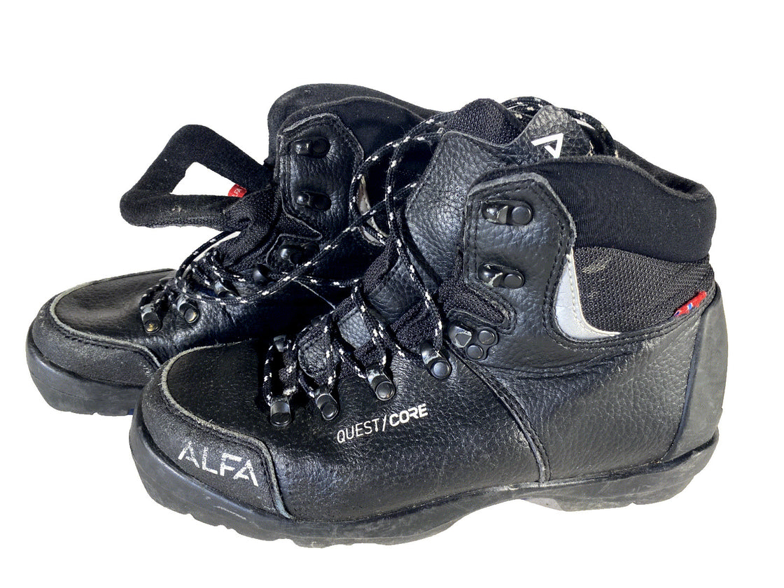 Alfa Quest/Core Back Country Nordic Cross Country Ski Boots Size EU39 US7 NNN BC