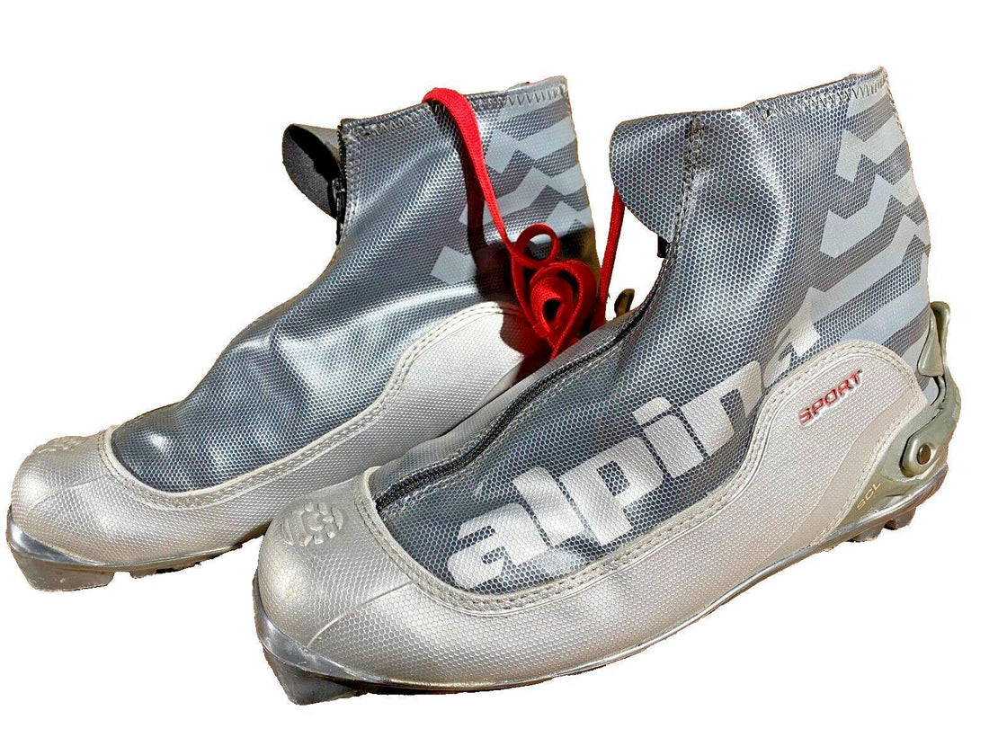 Alpina SCL Nordic Cross Country Ski Boots Size EU40 US7.5 for NNN 733