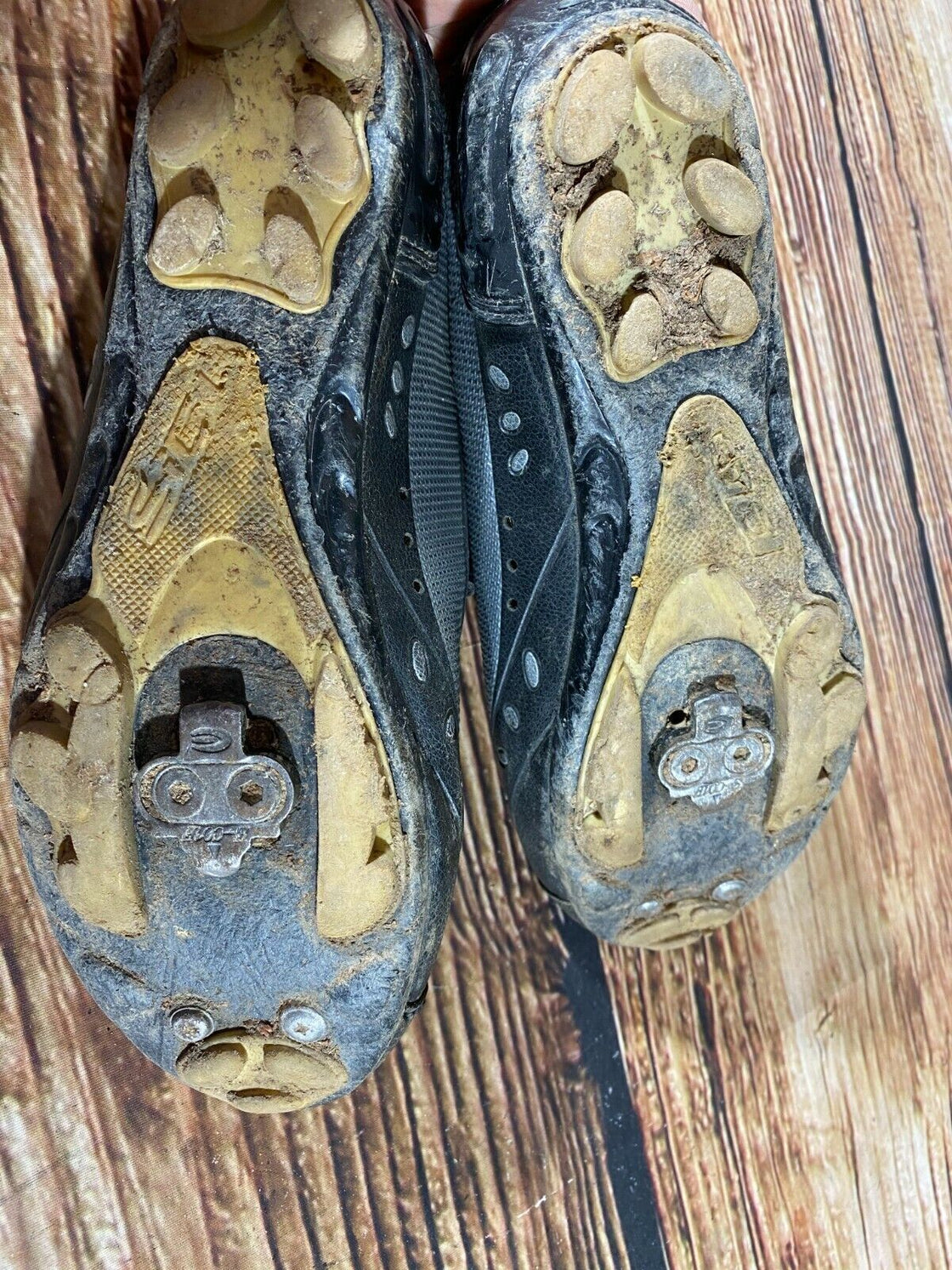 SIDI Vintage Cycling MTB Shoes Mountain Biking Boots Size EU 42 with SPD Cleats