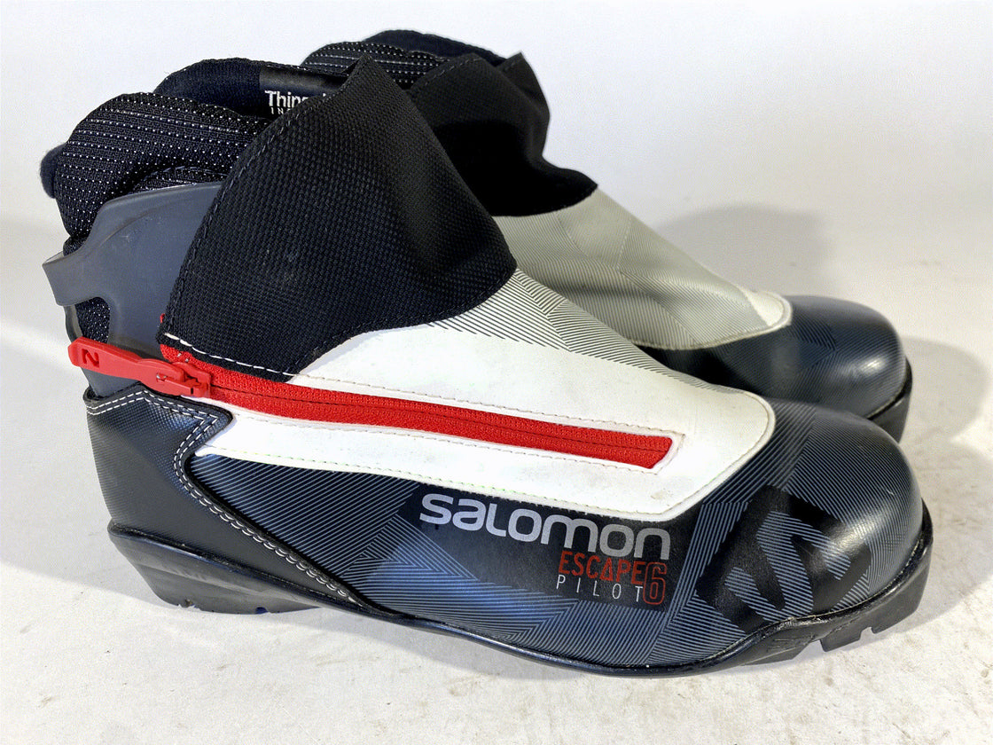 SALOMON Escape 6 Nordic Cross Country Ski Boots Size EU40 2/3 US7.5 SNS Pilot